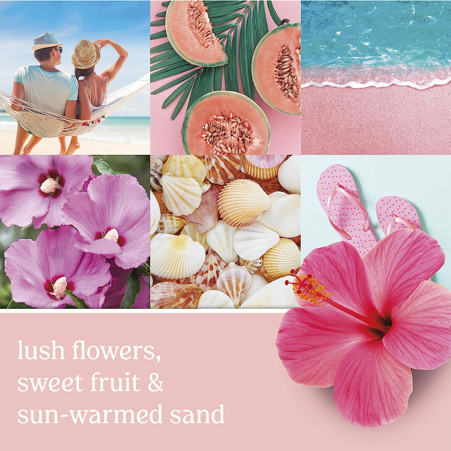 Yankee Candle Pink Sands Wax Melts, 3 Packs of 6 (18 Total),Light Pink - 24hrsmart